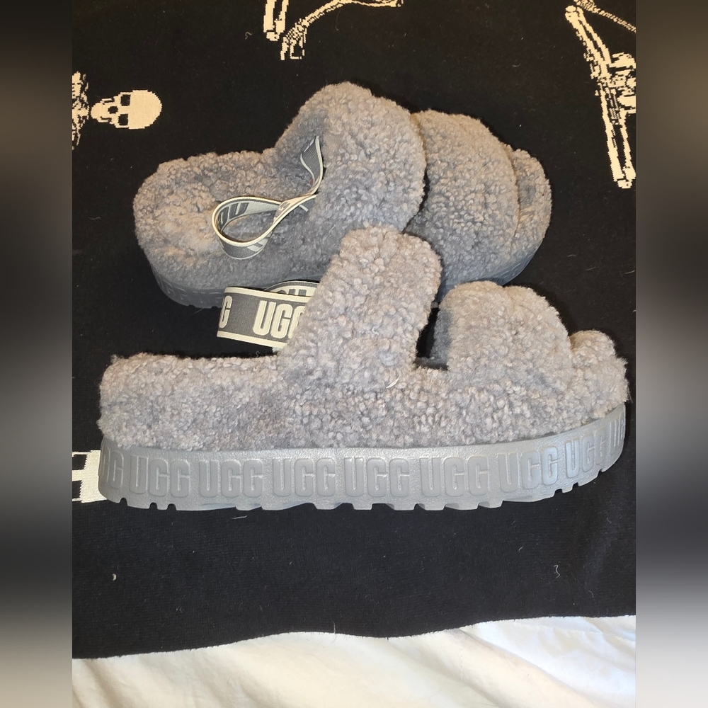 Ugg platform slippers